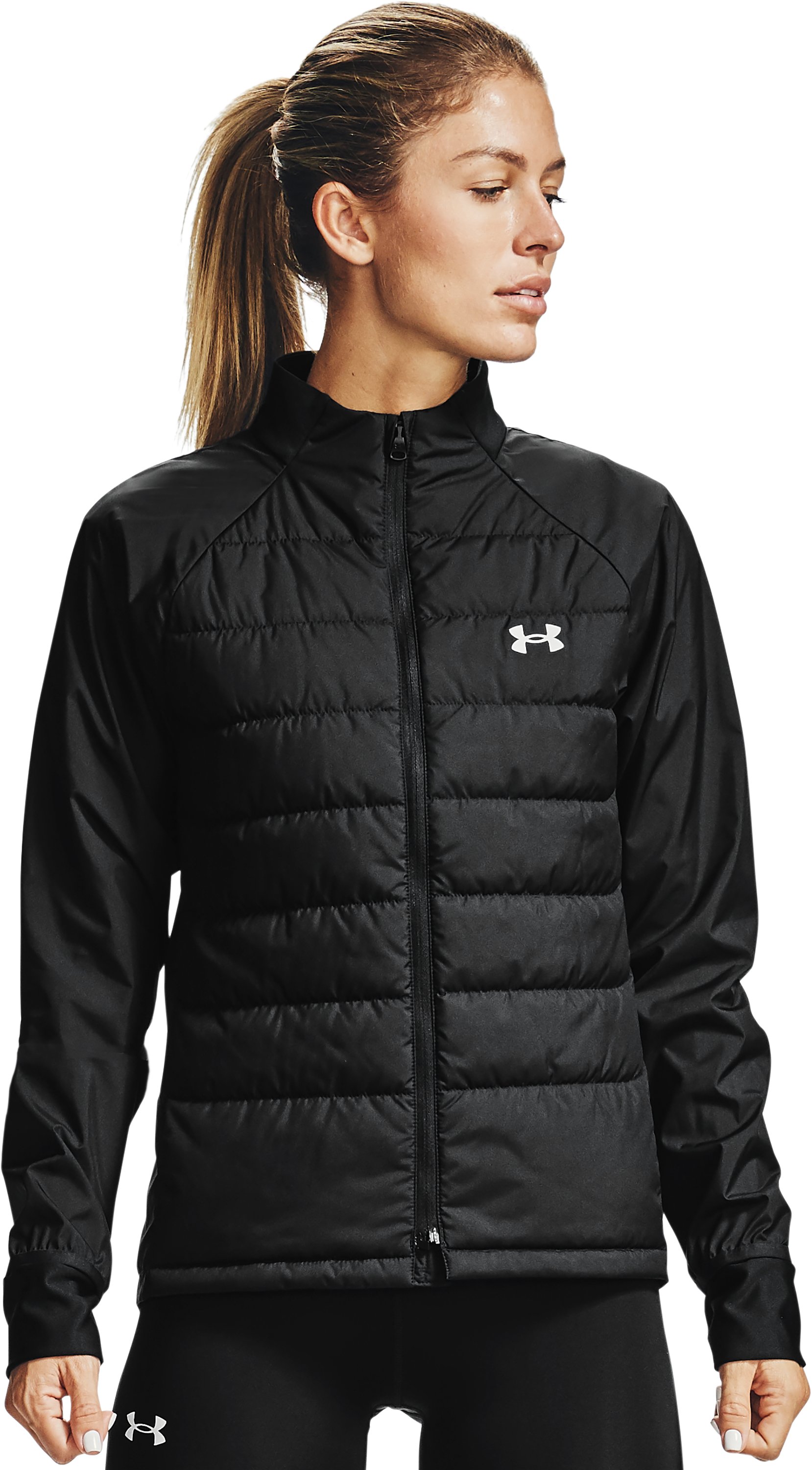 Women's UA Storm Run Insulate Hybrid Jacket 3