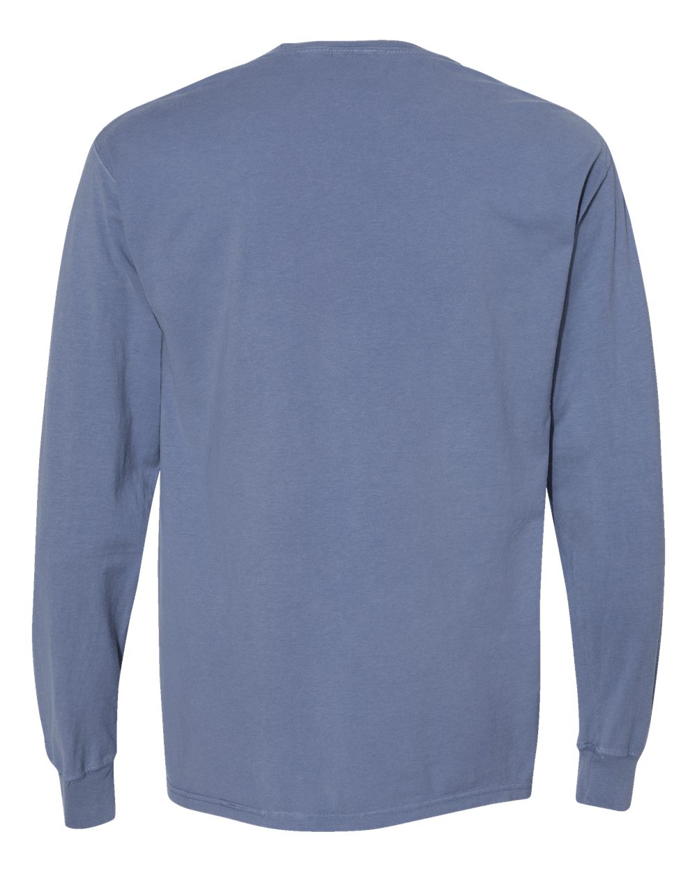 Unisex Garment-Dyed Long Sleeve T-Shirt With a Pocket - GDH250 13