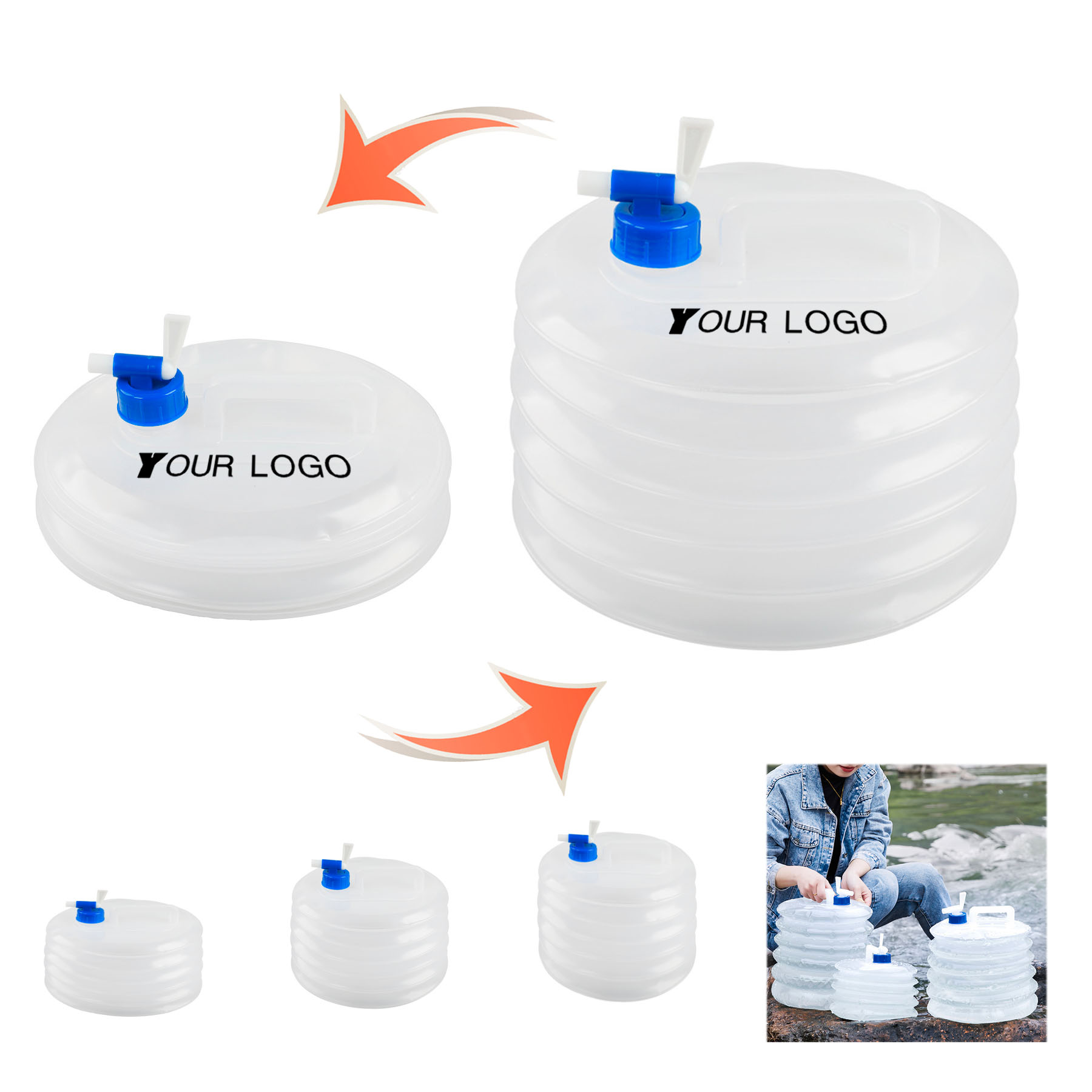 Collapsible Water Container 2