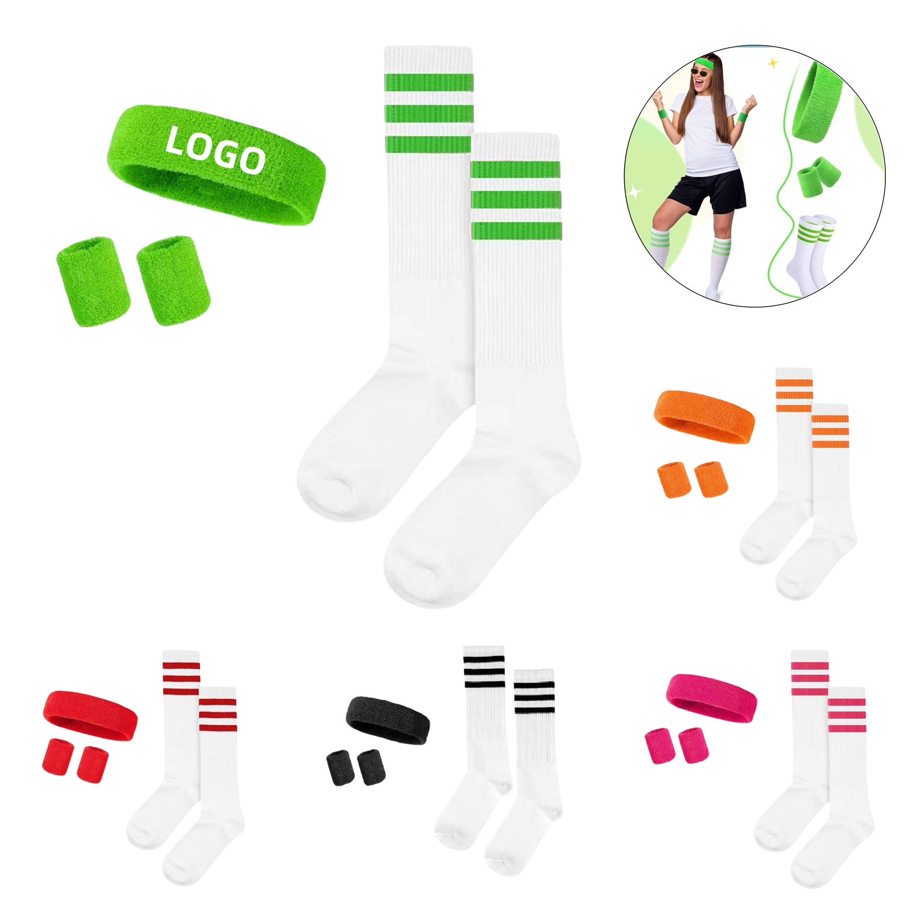 Striped Socks Set 2