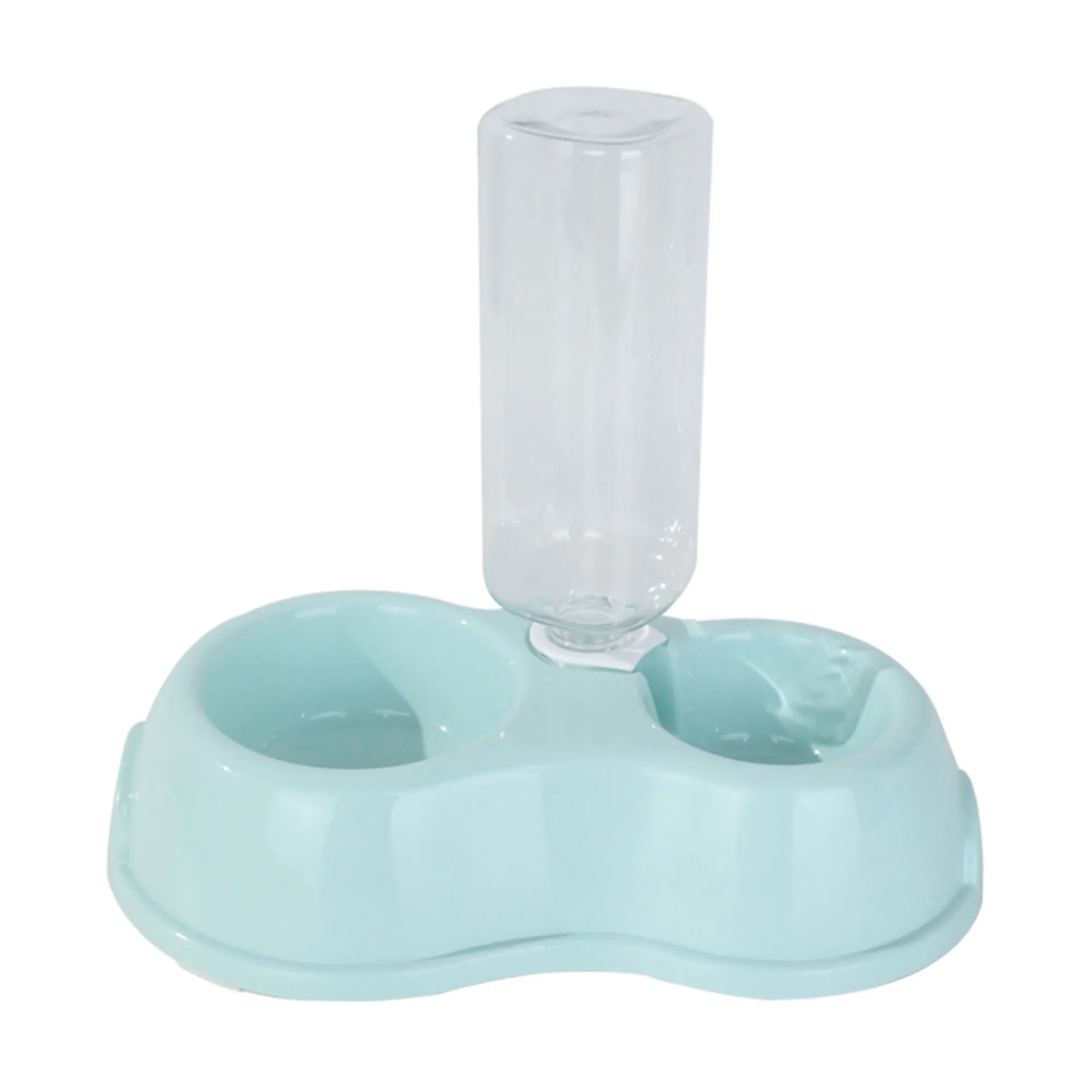 2 in1 Pet Water and Food Dog Cat Bowl Set 4