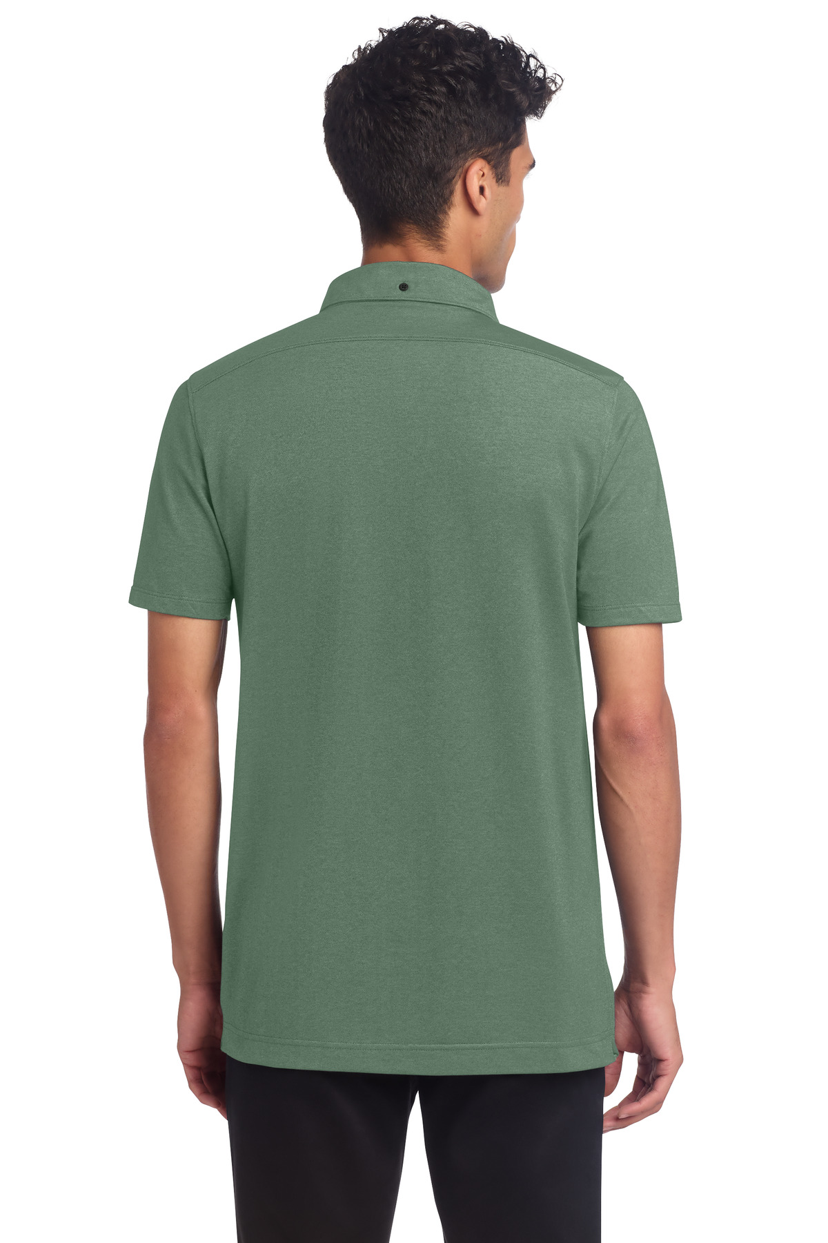 Mercer+Mettle Stretch Pique Full-Button Polo MM1006 6