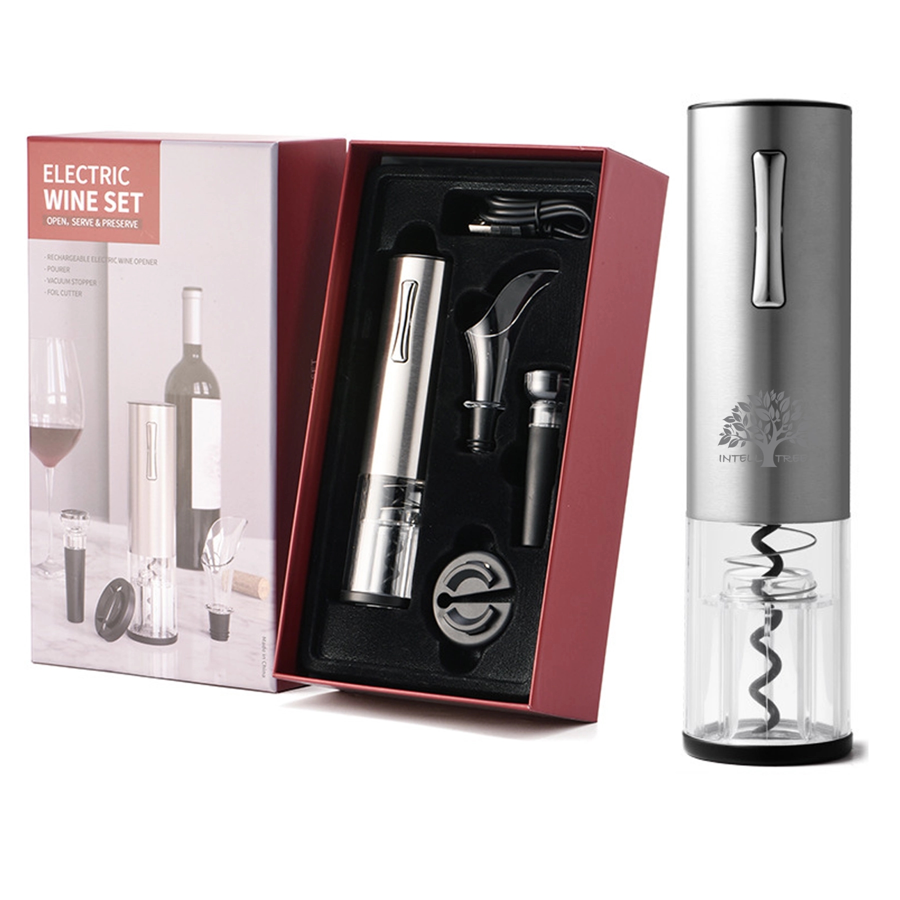 Electric Wine Opener Set 7