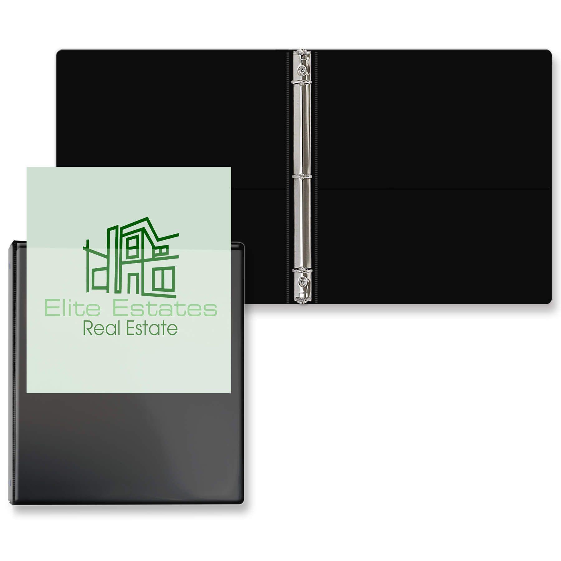 3/4" Overlay Round Ring Binder 10