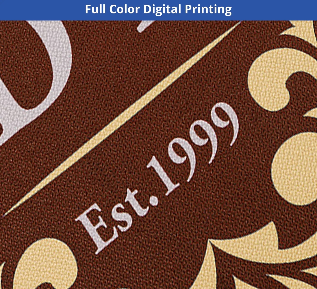 Custom Logo Rugs - Polyester (3ft x 3ft) 2