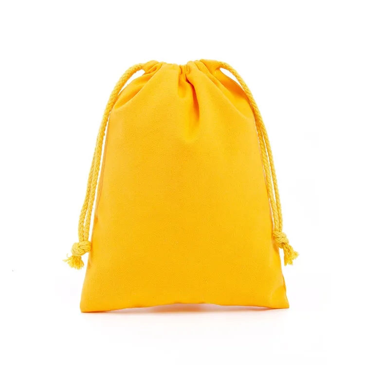 Durable Cotton Muslin Drawstring Sack 1