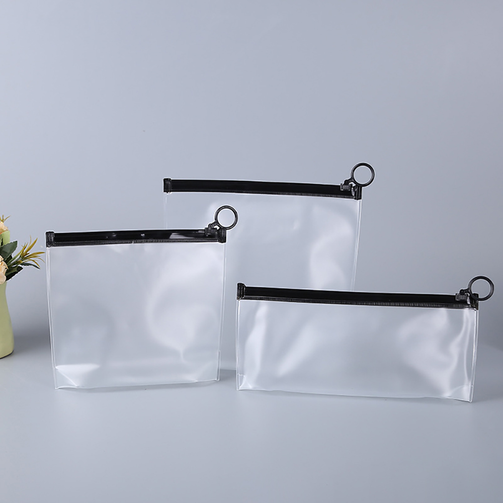 Frosted Cosmetic Pouch with Zipper 4