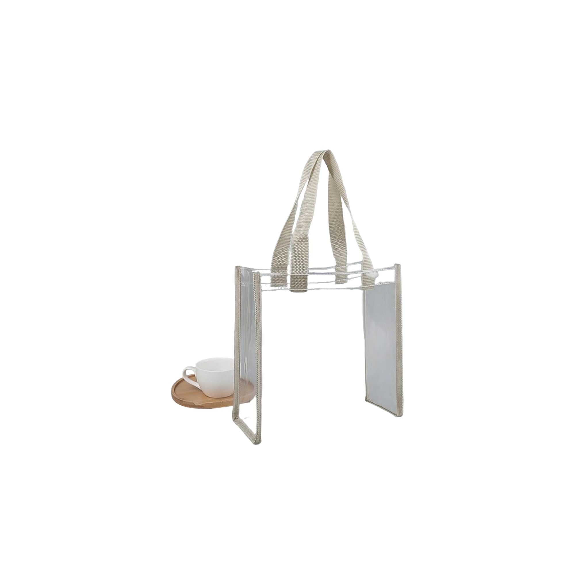 Clear Stadium Tote Bag With Handles 14