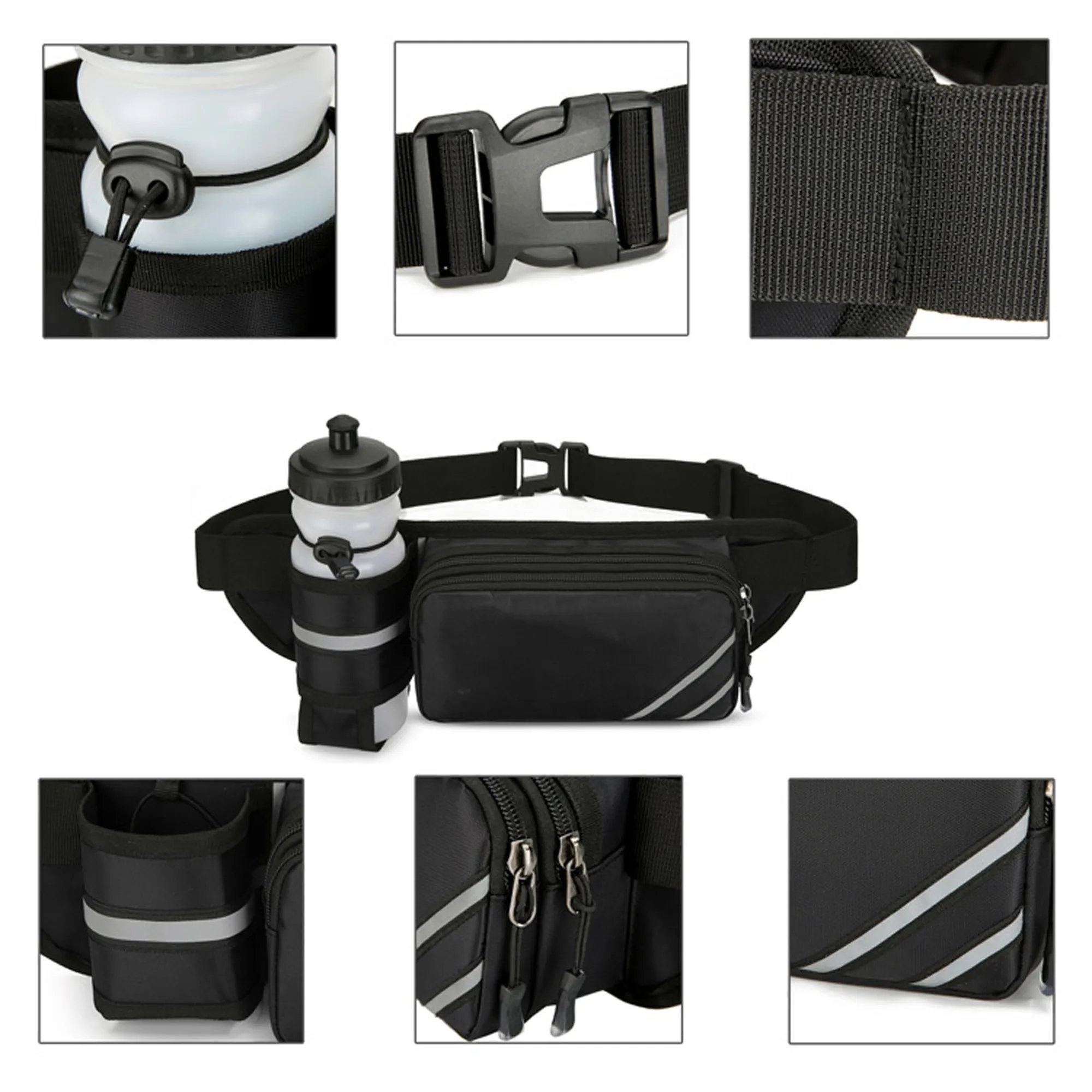 Waterproof Reflective Sport Waist Bag 7