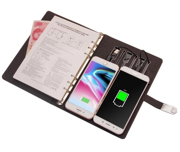 Multifunctional power bank notebook 2