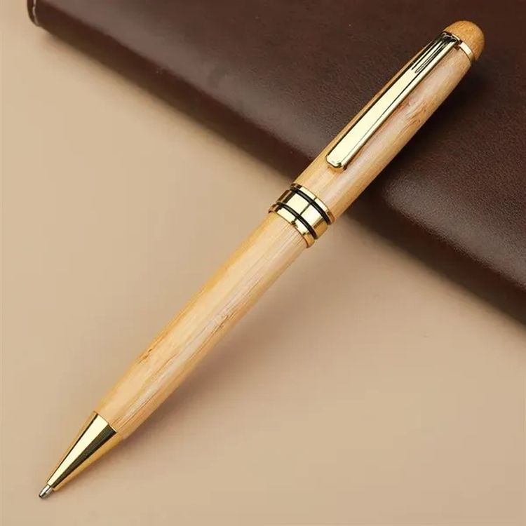 Bamboo Eco Pen with Metal Refill 4