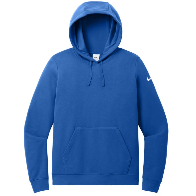 Nike Ladies Club Fleece Sleeve Swoosh Pullover Hoodie 26