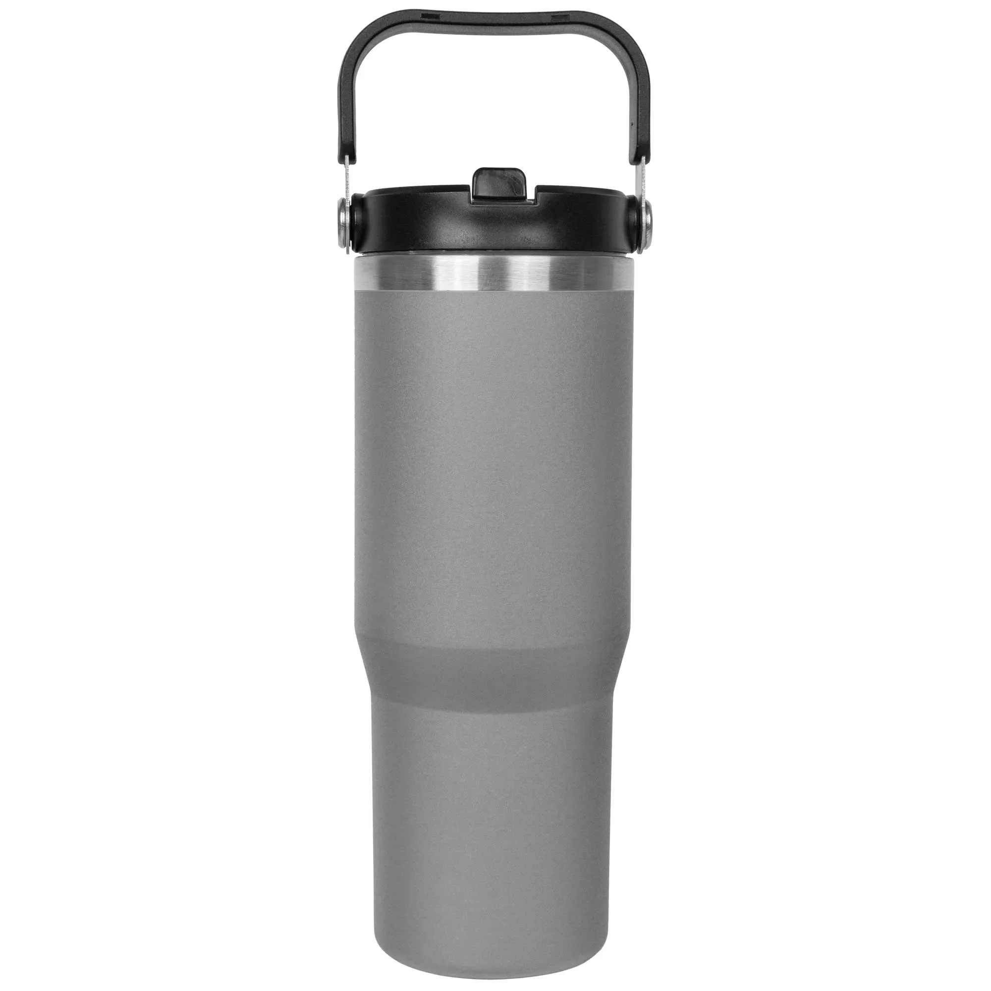30oz. Stainless Steel Insulated Mug with Handle and Built-In 15
