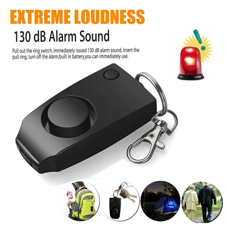 Square Alarm Key Chain 3