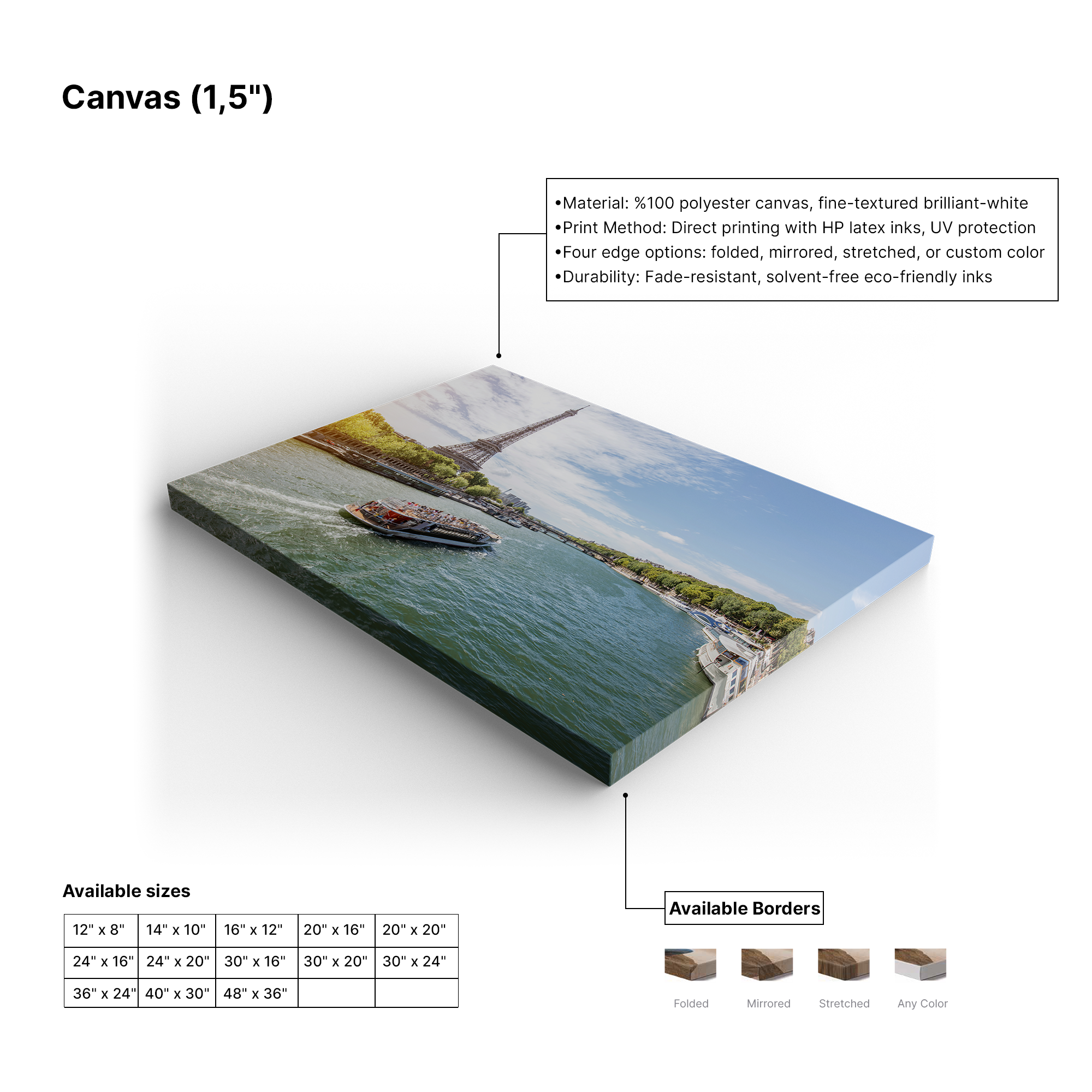 Premium Canvas Prints – Custom Gallery-Depth Wall Décor for Offices, Awards & Interiors 5