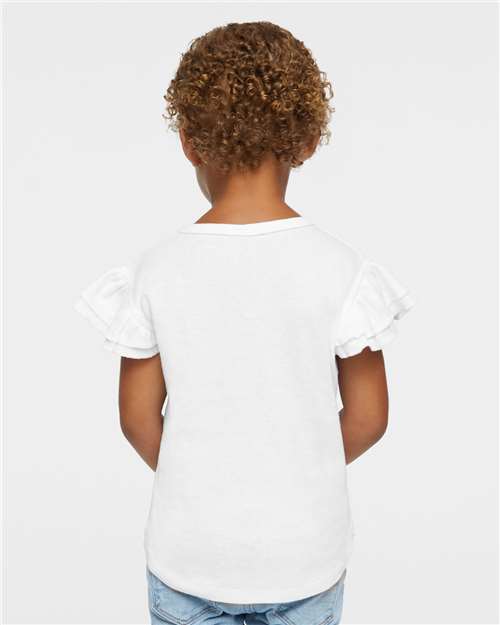 Toddler Flutter Sleeve Tee - 3339 11