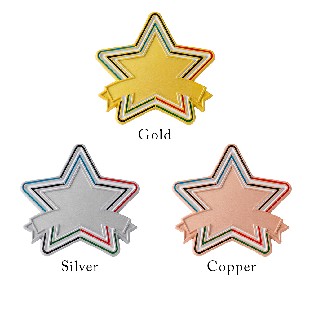 Full Color Star Name Badges 4