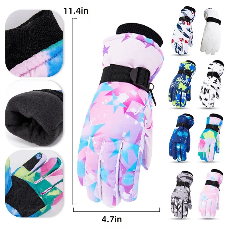 Men's Winter Gloves, Fleece-Lined And Cold-Resistant 2