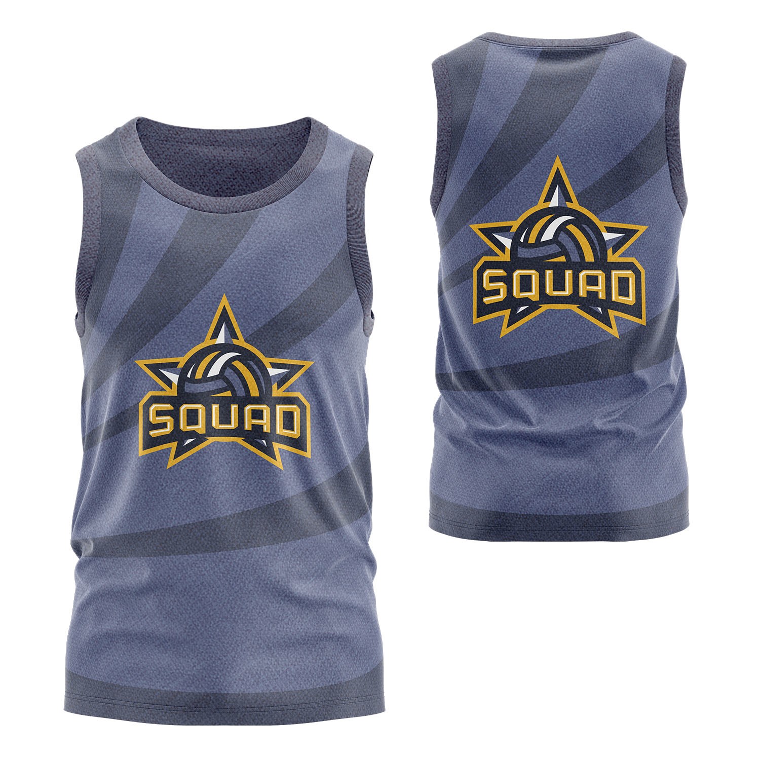 Unisex 150 GSM Poly Interlock Performance Sublimation Tank Tops 4