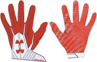 UA Highlight Team Men's Football Gloves 6