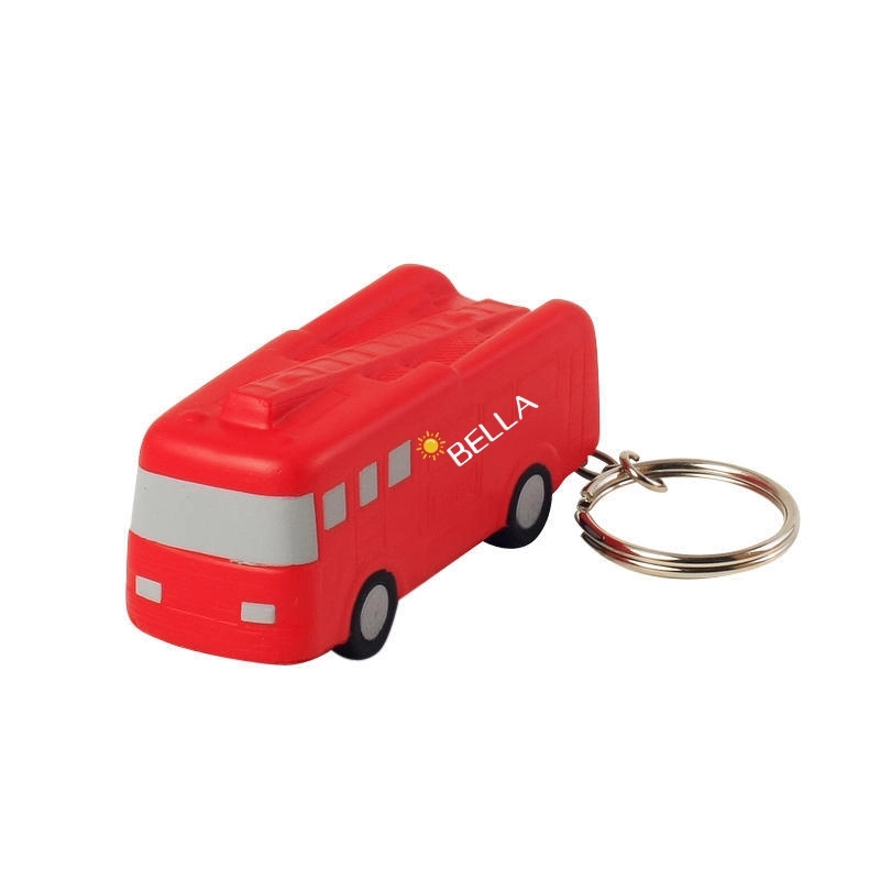 Fire Truck Stress Ball Keychains 1