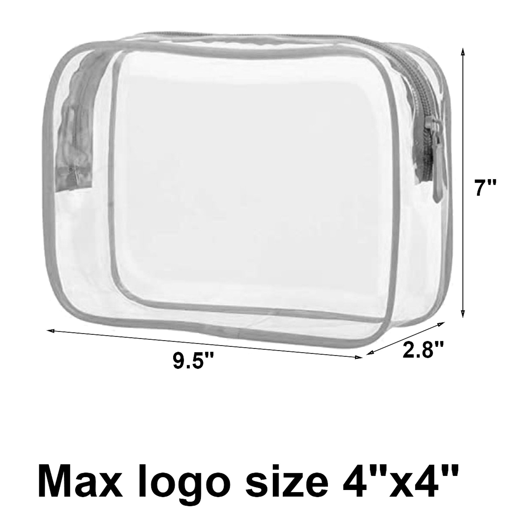 Clear Toiletry Bag 2