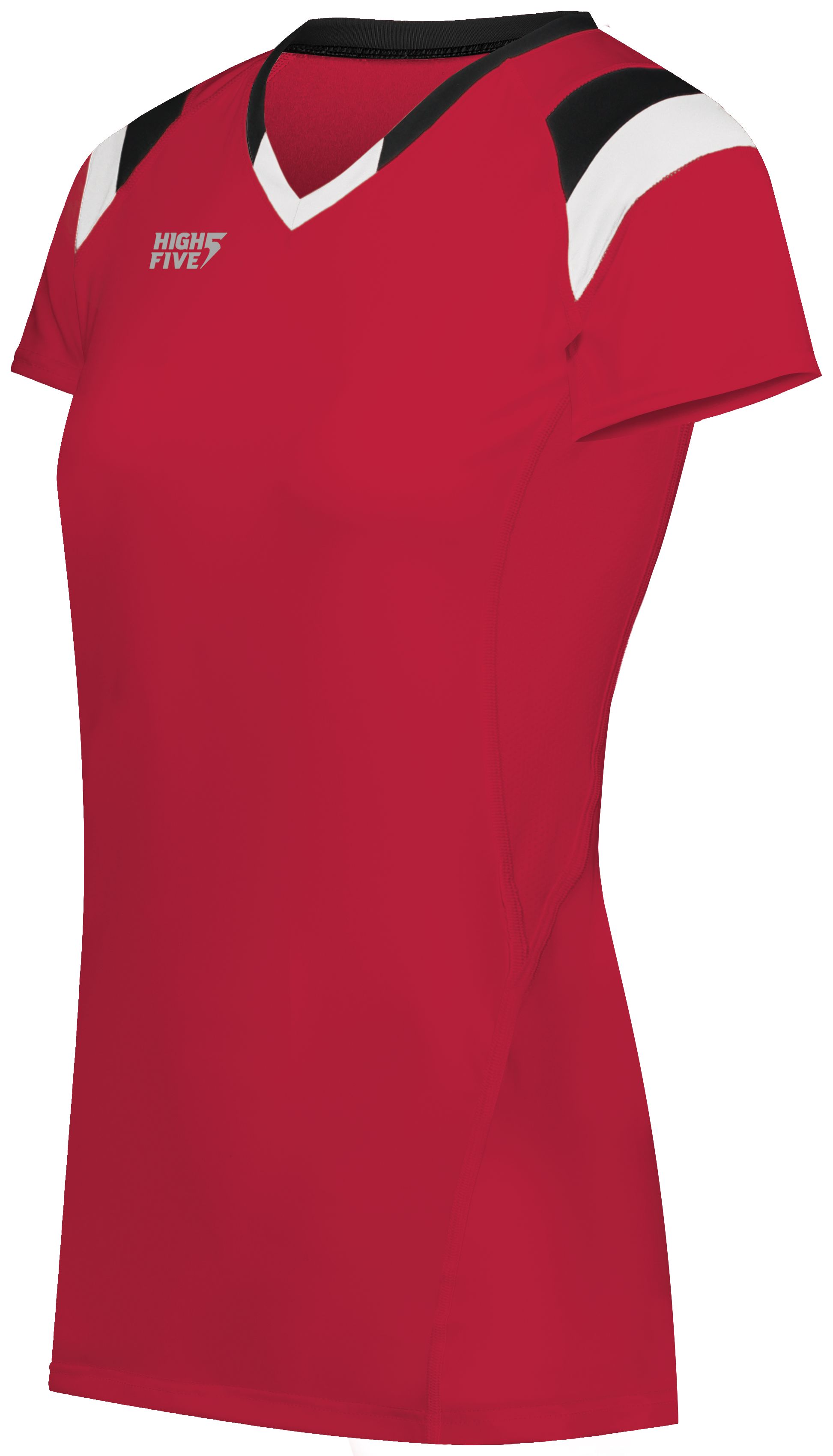 Ladies TruHit Tri-Color Short Sleeve Jersey 6