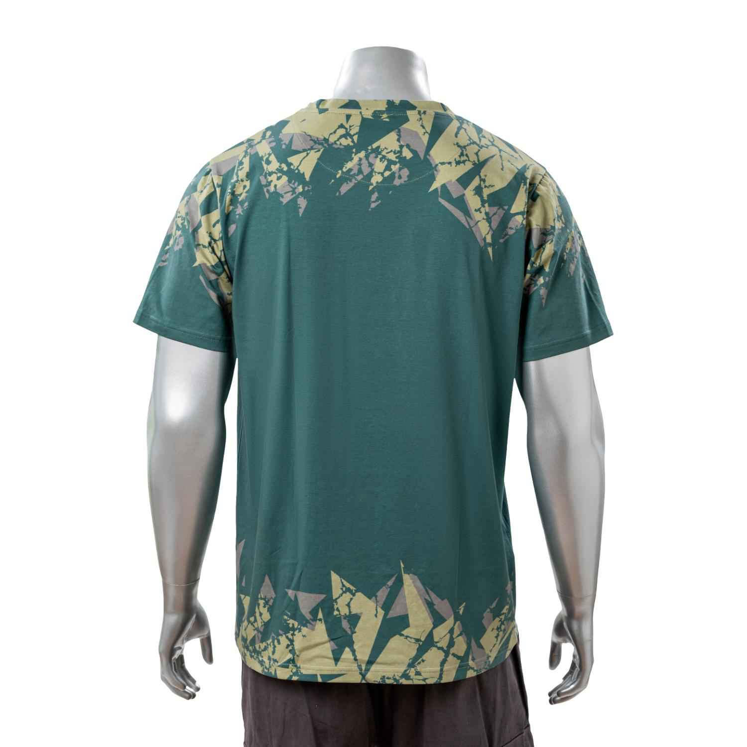 100% Cotton Full Color Reactive Digital Print Men's Short Sleeve T-Shirt - 5.3 oz 2