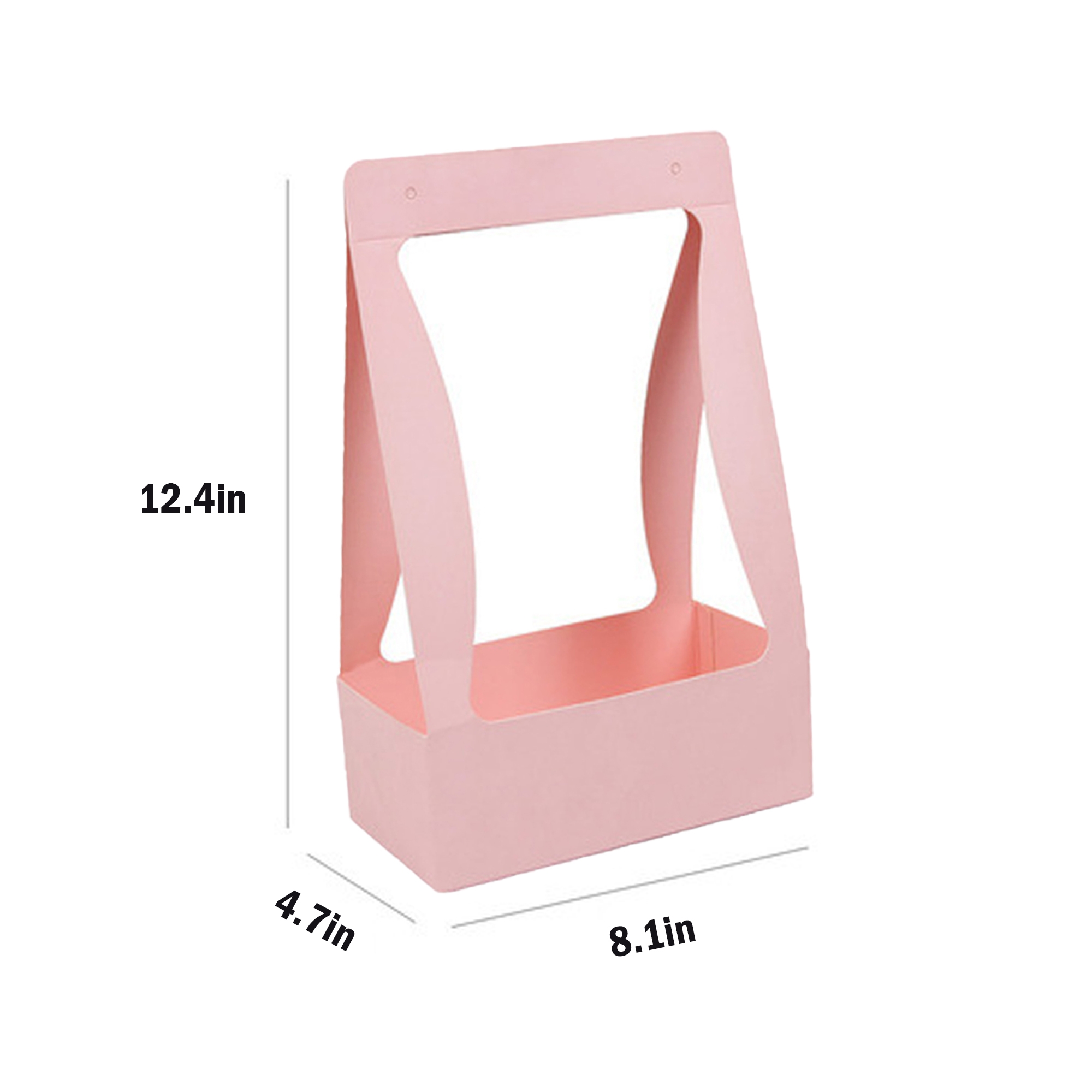Foldable Floral Display Tote Box 2
