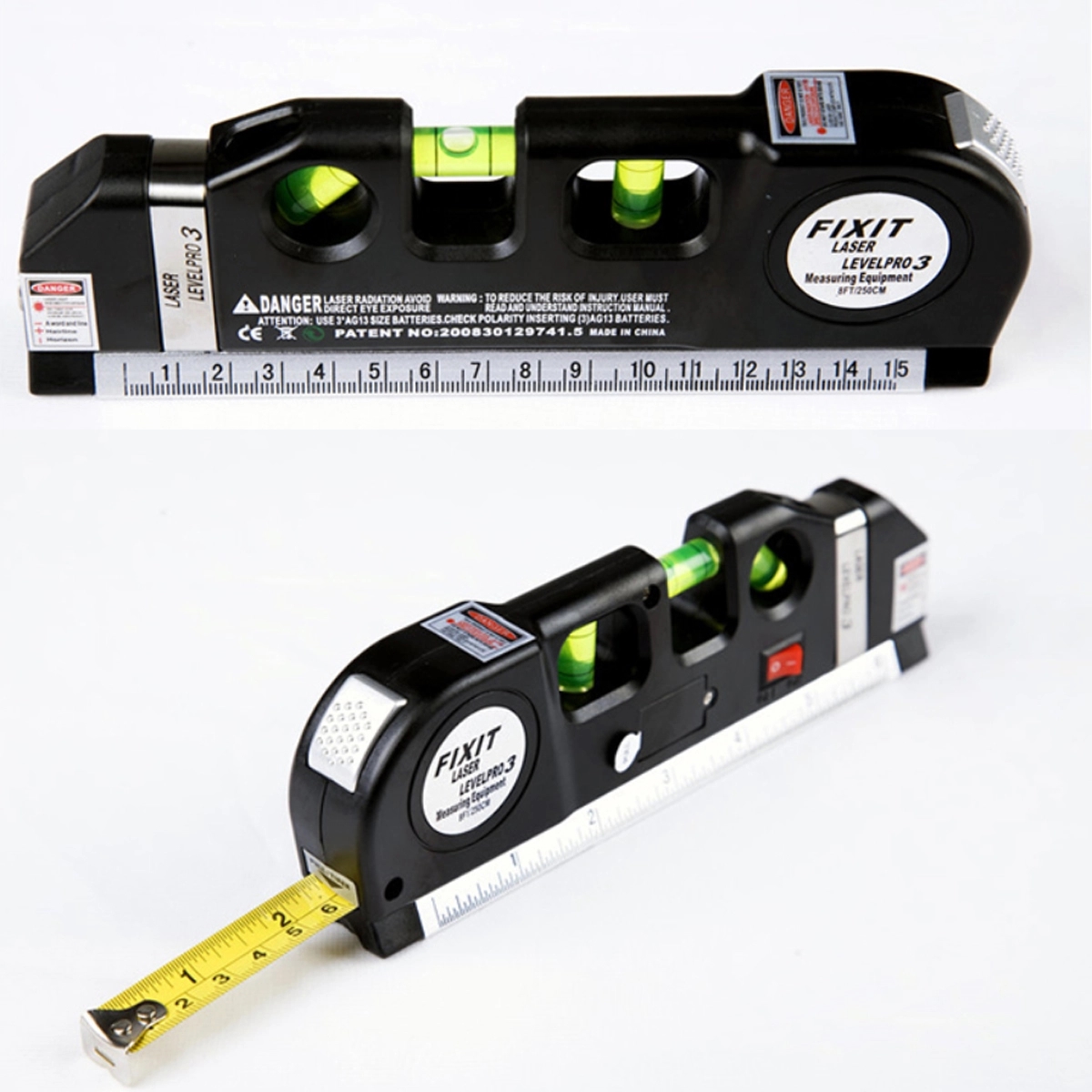Multi Functions Laser Level With Tape Measure 3