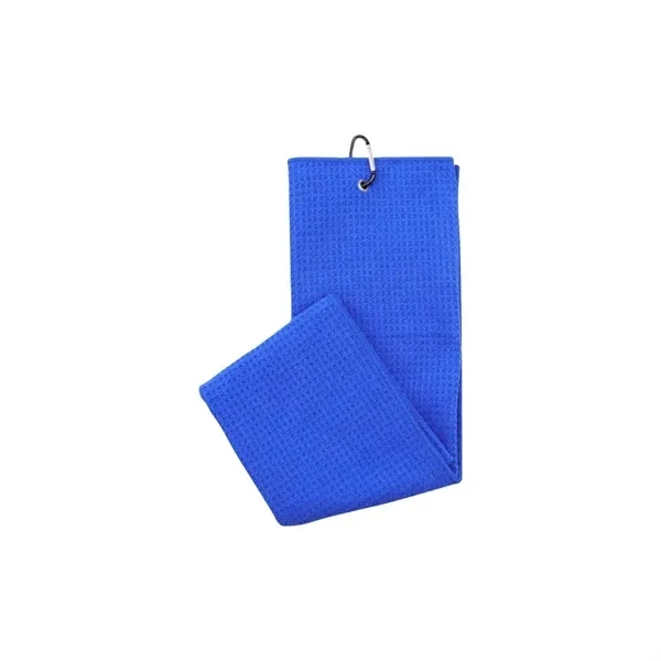15.75"x15.75" Golf Waffle Towel - Premium Quality 7