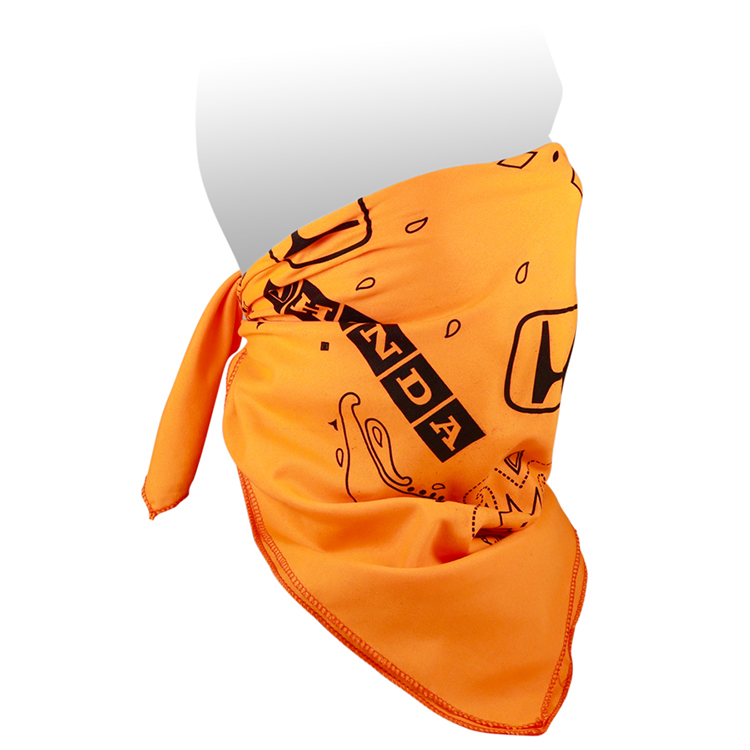 "THE AURORA BANDANA" Headband and Neck Wear Silkscreen - Domestic Production - 22" x 22" 41