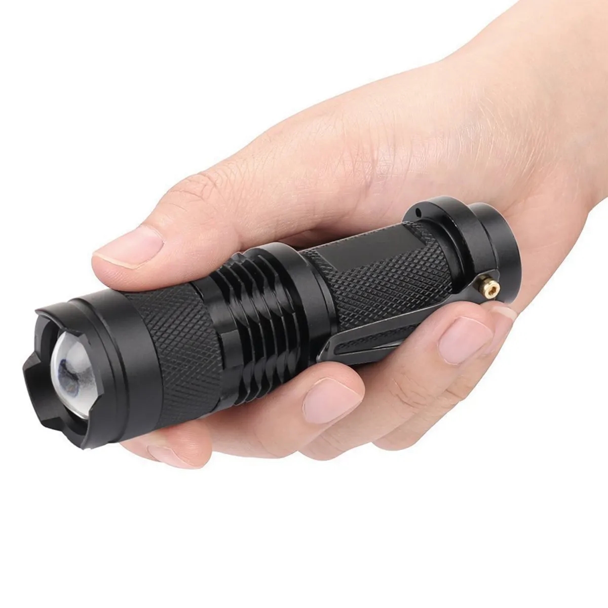 Compact LED Zoom Flashlight for Outdoor 3