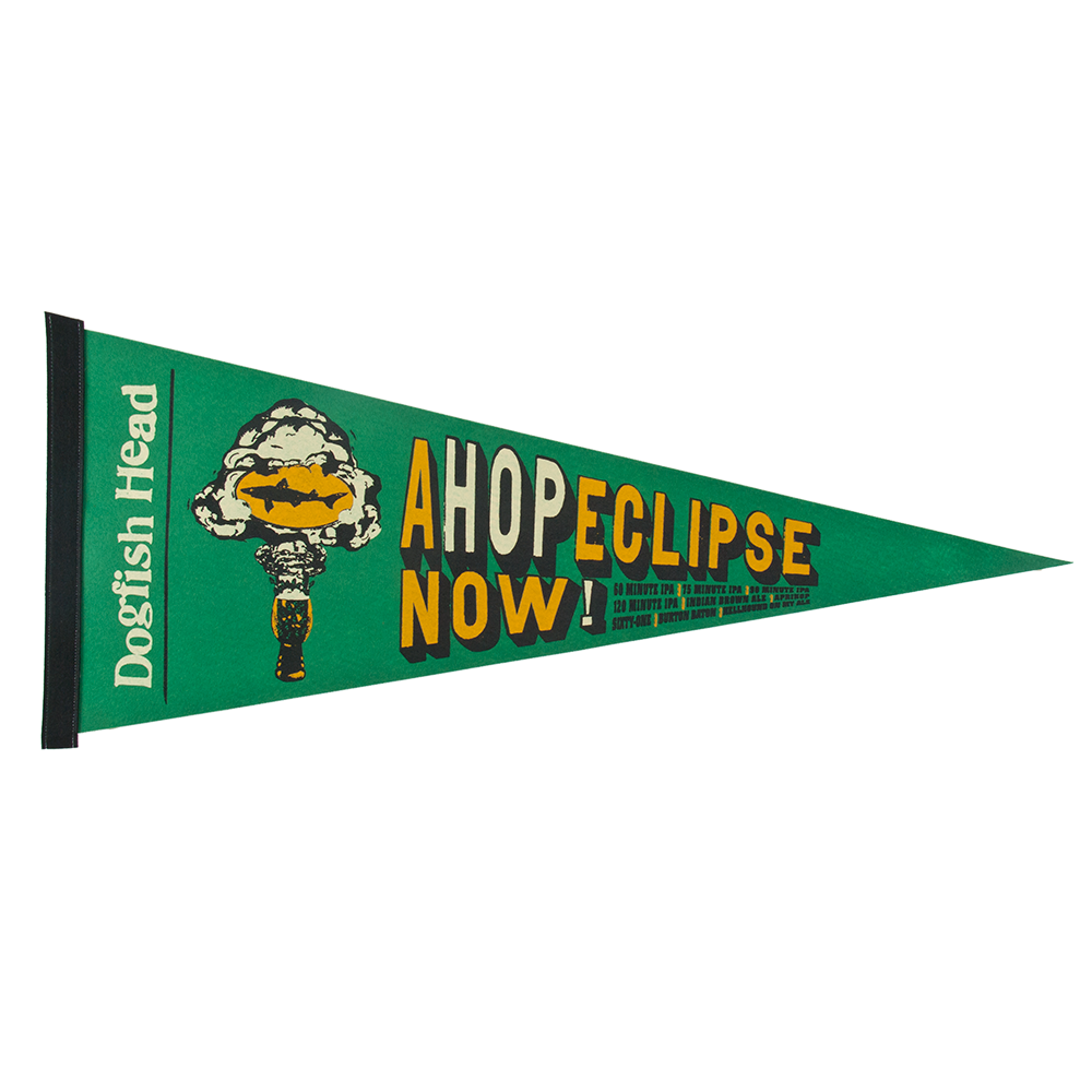 12" x 30" Colored Felt Pennant 2