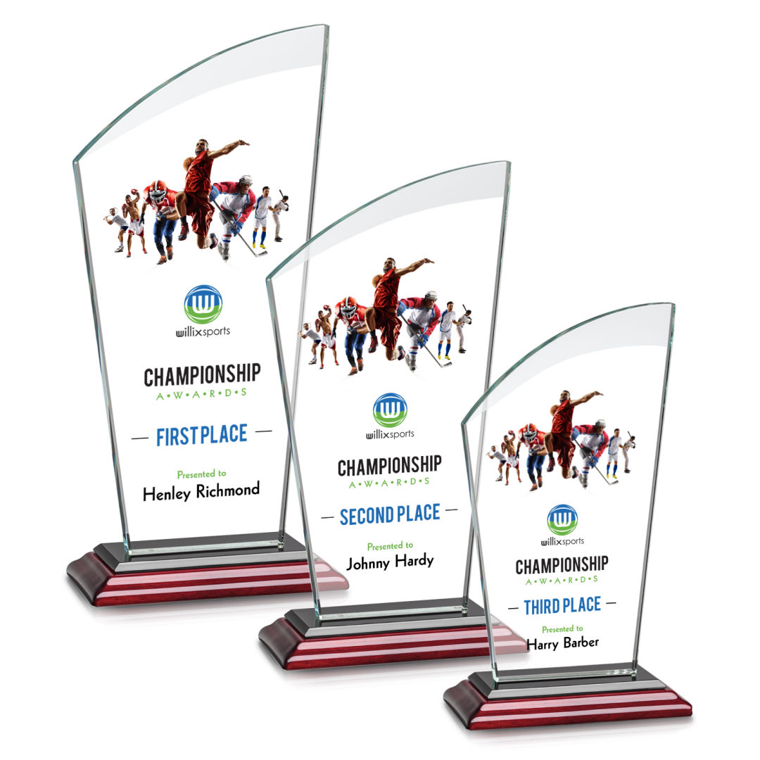 Tomkins VividPrint™ Award - Rosewood 3
