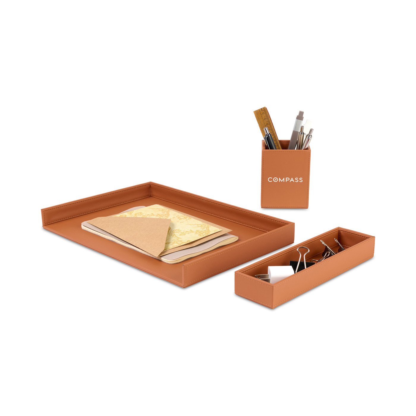 Easton 3 Piece Desktop Organizer Set 15