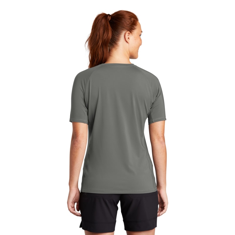 Sport-Tek Women's Rashguard Tee. 11