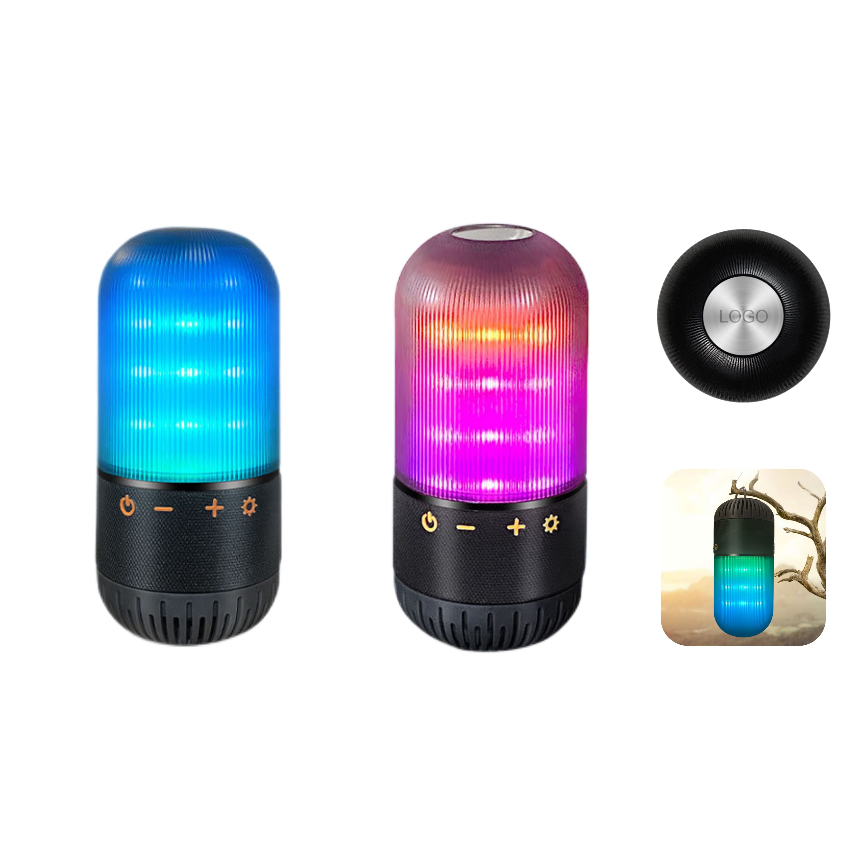 Wireless Speaker with Light (direct import) 2