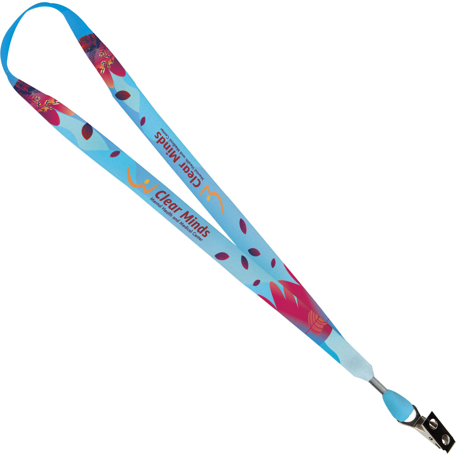 3/4" Sublimated Antimicrobial Lanyard 2