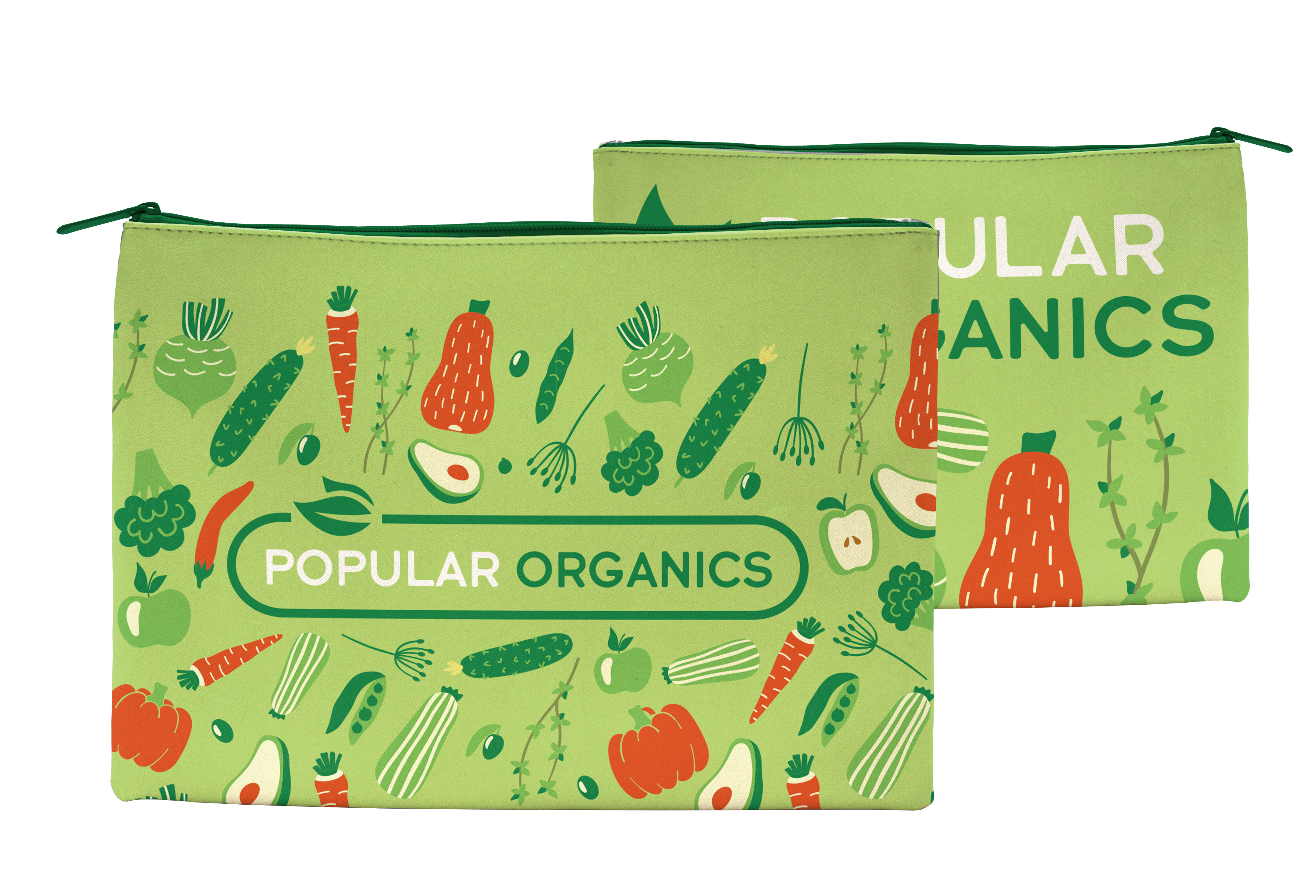 LVL Vegan Leather Large Flat Pouch