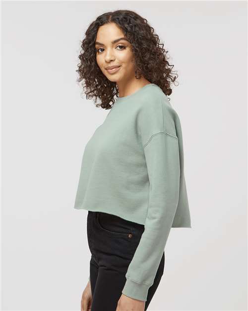 Women's Lightweight Crop Crewneck Sweatshirt - AFX24CRP 57