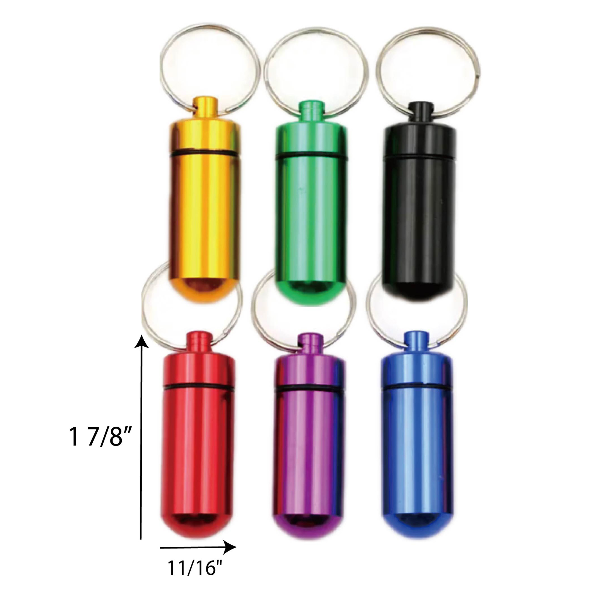 Aluminum Alloy Portable Medicine Bottle 2