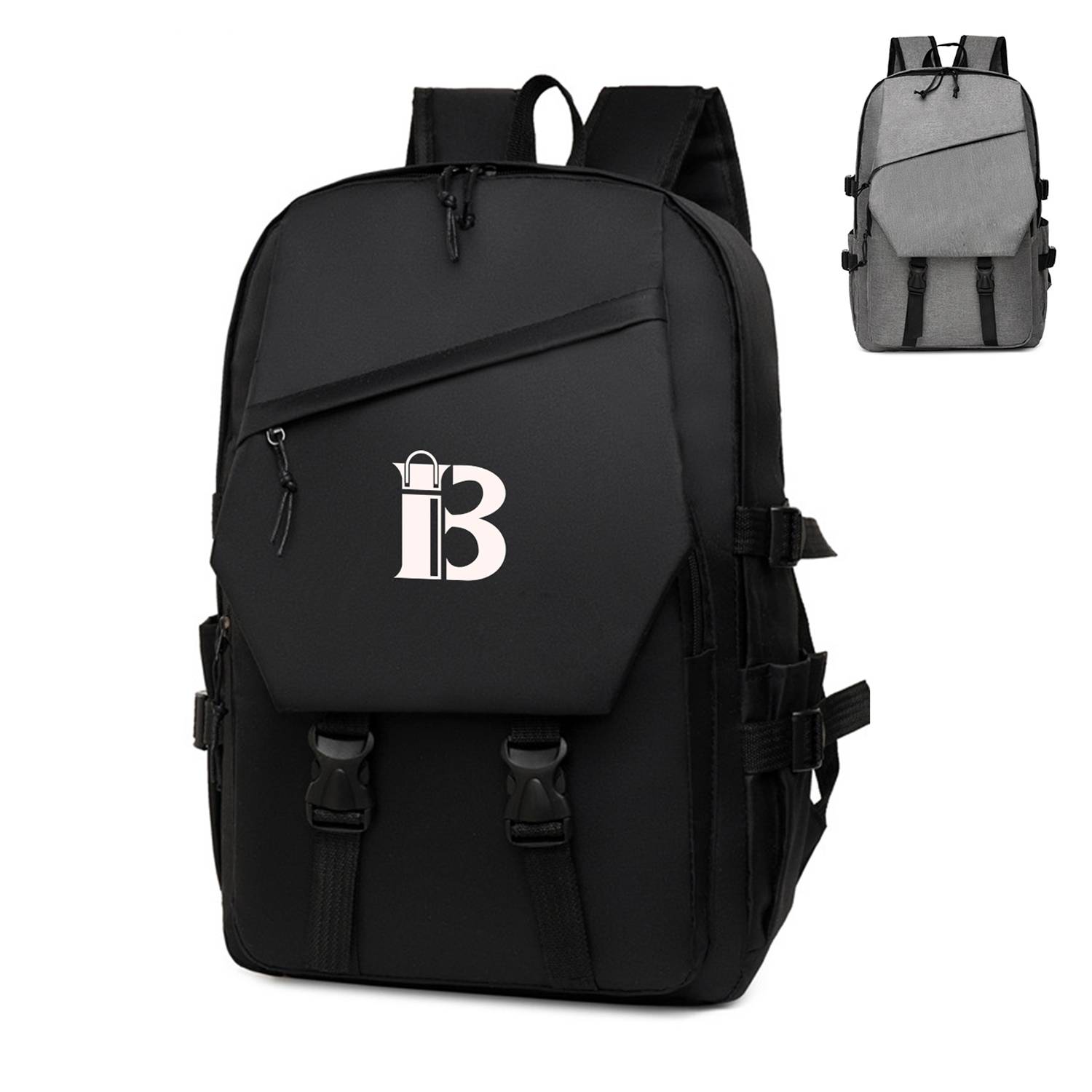 Nylon Large Capacity Backpack for College 1