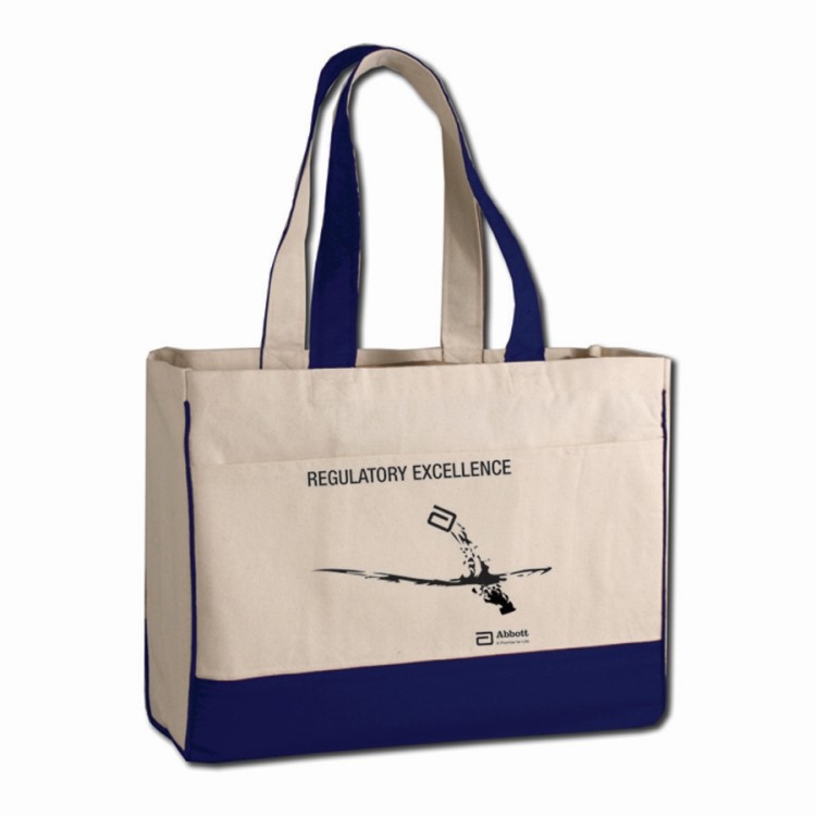 Canvas Standard Tote Bag, custom tote bag with logo imprint 4