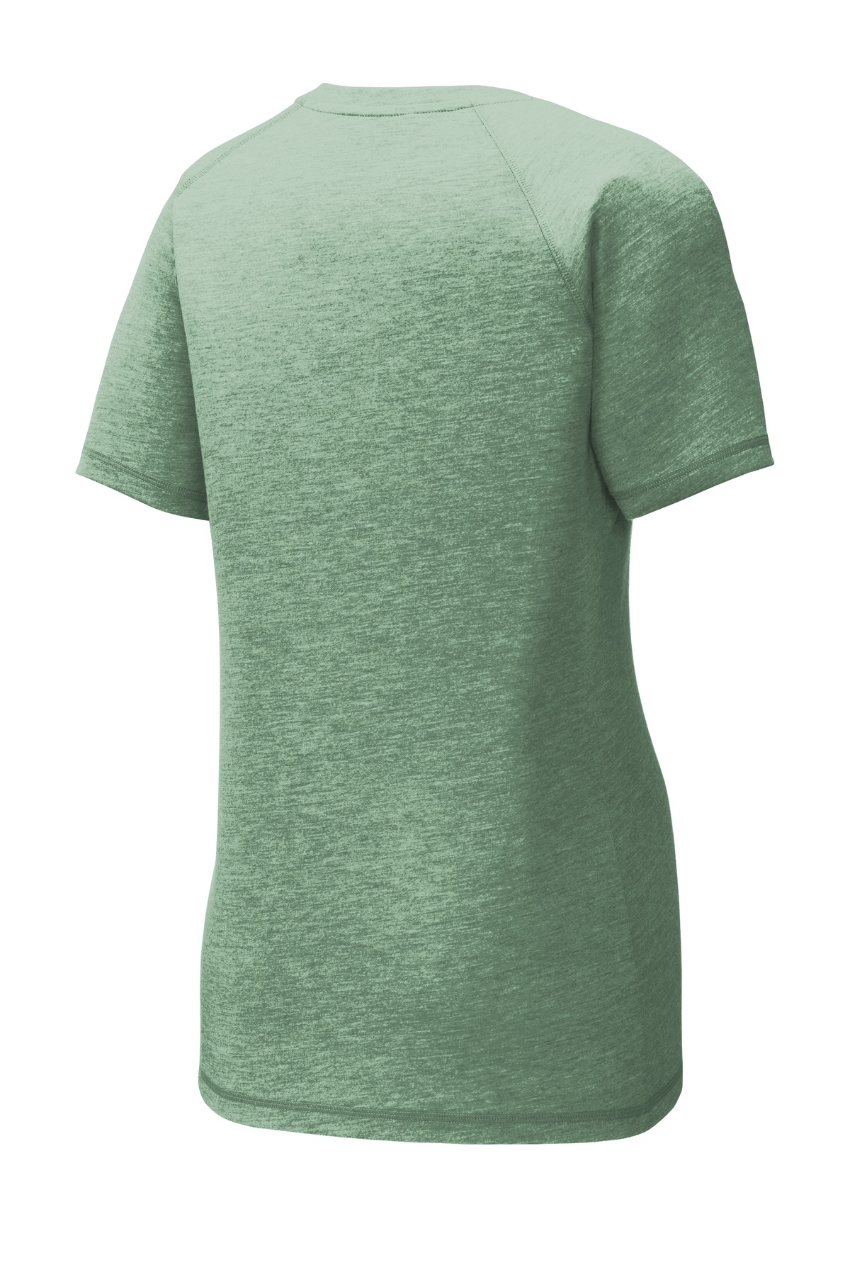 Sport-Tek Women's PosiCharge Tri-Blend Wicking Scoop Neck Raglan Tee. LST400 76