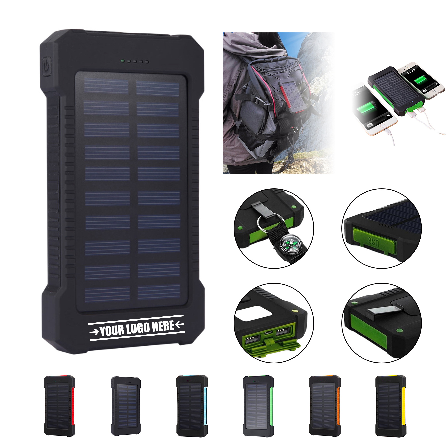 10000mAh Dual USB With LED  1