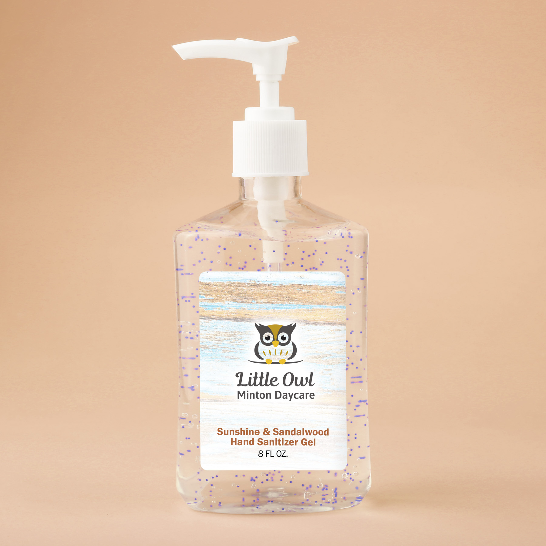 Hand Sanitizer with Moisturizing Beads: 8 oz 2