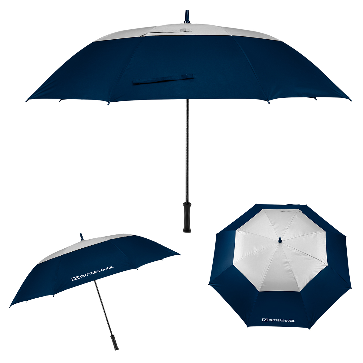 60" Cutter & Buck® Arc rPET Golf Umbrella 3