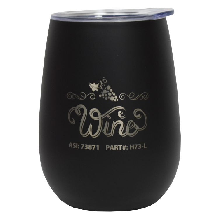 10oz Stainless Wine Glass 3