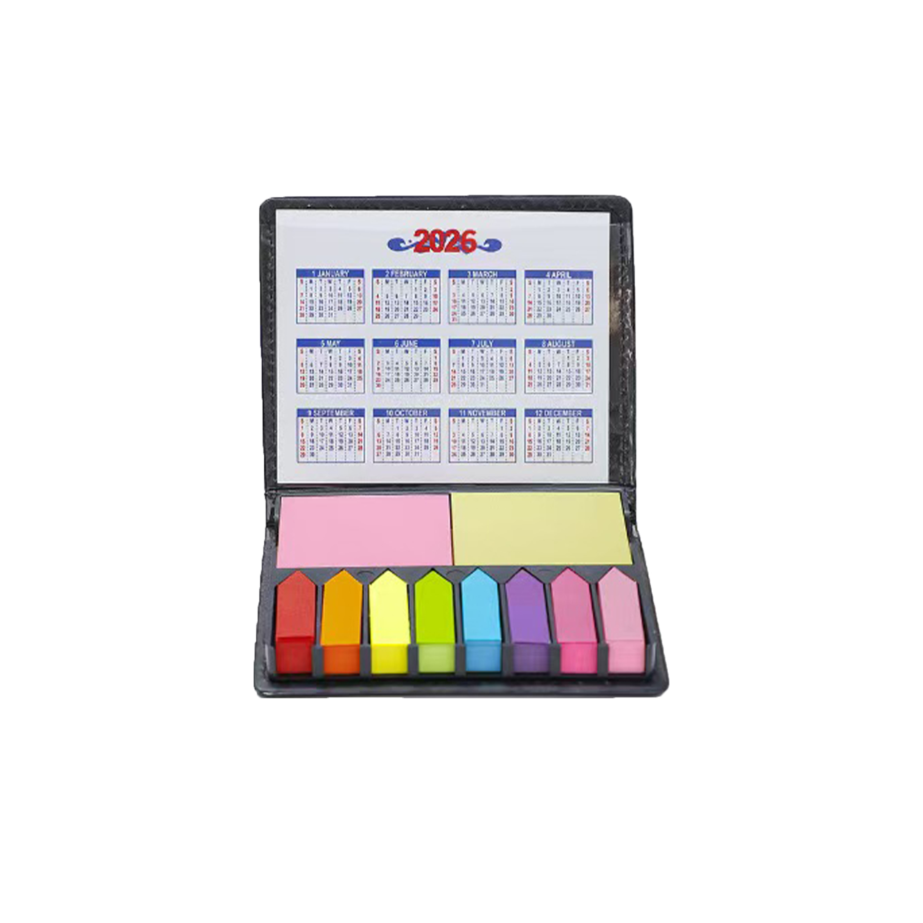 Sticky Notes Box with Calendar 2